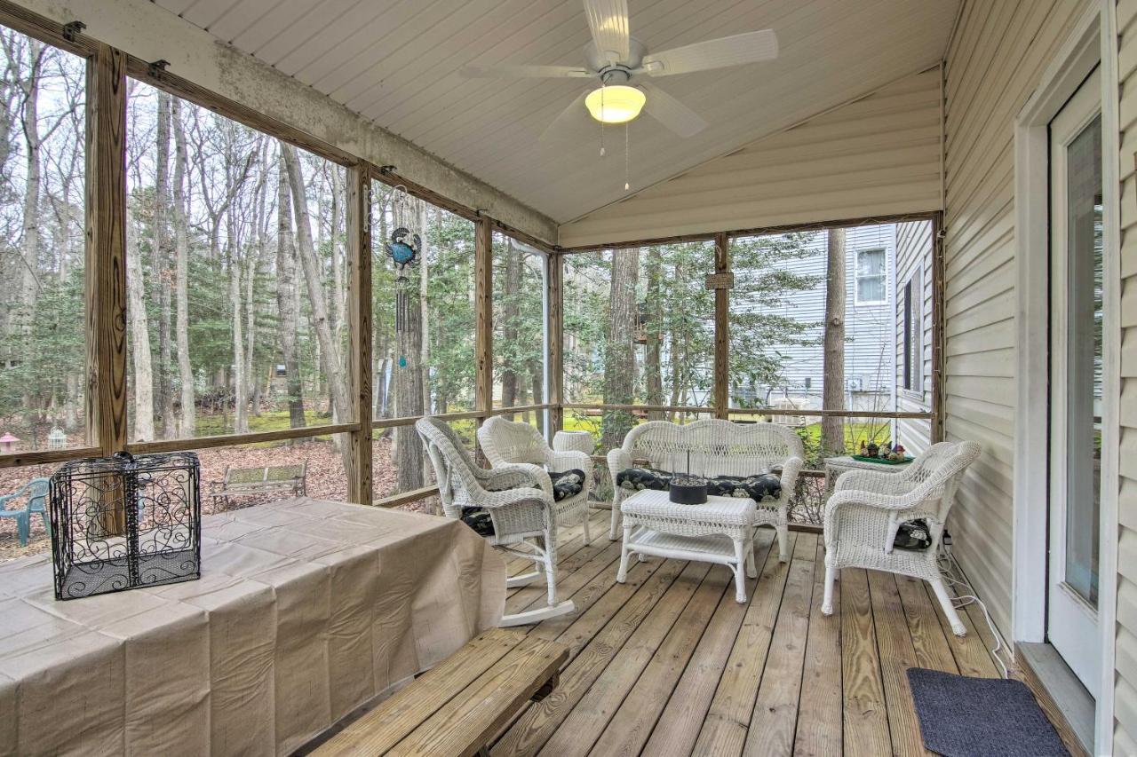 Ocean Pines House With Screened-In Deck And Grill! Villa Exterior photo